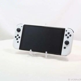 【中古】Nintendo(任天堂) Nintendo Switch 有機ELモデル Joy-Con(L)／(R) ホワイト 【377-ud】