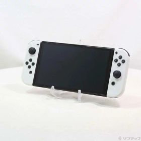 【中古】Nintendo(任天堂) Nintendo Switch 有機ELモデル Joy-Con(L)／(R) ホワイト 【377-ud】