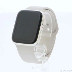 【中古】Apple(アップル) Apple Watch SE 第2世代 GPS 44mm スターライトアルミニウムケース スターライトスポーツバンド 【377-ud】
