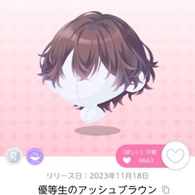 優等生のアッシュブラウン | ポケコロツイン(ポケツイ)のアカウントデータ、RMTの販売・買取一覧