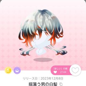 DF10 揺蕩う男の白髪 | ポケコロツイン(ポケツイ)のアカウントデータ、RMTの販売・買取一覧