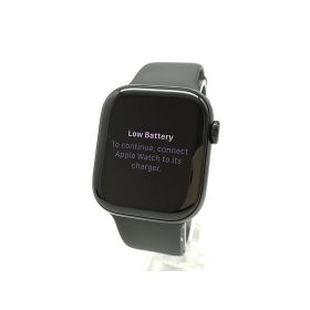 【中古】Apple Apple Watch Series10 42mm GPS ジェットブラックアルミニウムケース/ブラックスポーツバンド (M/L) MWWF3J/A【横浜】保証期間1ヶ月【ランクA】