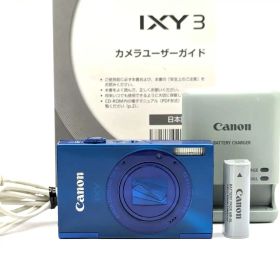 Canon IXY 3 ブルー