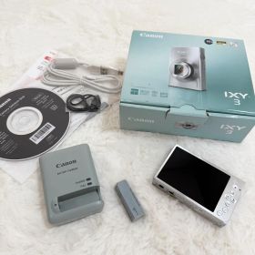 Canon IXY3 コンパクトデジタルカメラ シルバー デジカメ