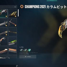 championsスキン複数所持アカウント | VALORANT(ヴァロラント)のアカウントデータ、RMTの販売・買取一覧