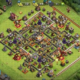 TH11 中盤 魔法アイテム＆リーグメダル大量‼️✨ | クラクラ(クラッシュオブクラン)のアカウントデータ、RMTの販売・買取一覧