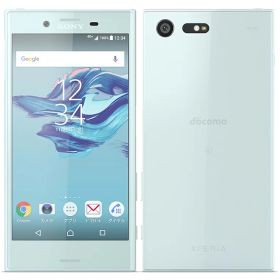 【中古】Cランク【傷や汚れあり】 SIMフリー SO-02J SONY Xperia X Compact ミストブルー 利用制限〇(白ロム) 送料無料