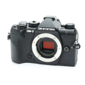 【中古】 《新同品》 OM SYSTEM OM-5 Mark II ボディ ブラック [ デジタルカメラ ]