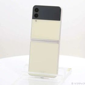 【中古】SAMSUNG(サムスン) Galaxy Z Flip3 5G 128GB クリーム SC-54B docomo SIMフリー 【297-ud】