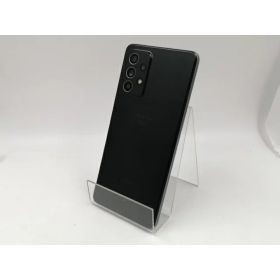 【中古】SAMSUNG docomo 【SIMロック解除済み】 Galaxy A52 5G オーサムブラック 6GB 128GB SC-53B【千葉】保証期間1週間【ランクC】