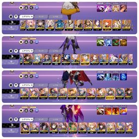 ファイ、ジュリ所持 | セナリバ(セブンナイツ Re:BIRTH)のアカウントデータ、RMTの販売・買取一覧