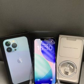 超美品 国内版 SIMフリー iPhone13 Pro 256GB シエラブルー色