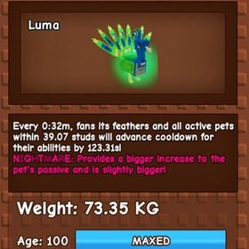 【庭を成長させる】32秒孔雀🦚Nightmare変異付き 無言購入OK | ロブロックス(ROBLOX)のアカウントデータ、RMTの販売・買取一覧