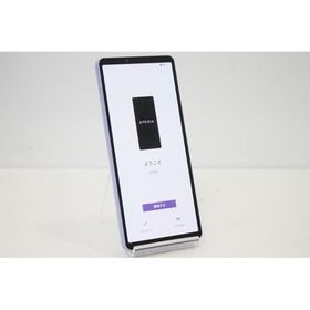 スマートフォン 本体 Xperia 10 V SOG11 SONY au SIMフリー 残債なし 128GB パープル