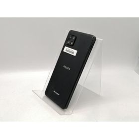 【中古】SHARP 楽天モバイル 【SIMフリー】 AQUOS Sense6 ブラック 4GB 64GB SH-RM19【高崎モントレー】保証期間１ヶ月【ランクB】