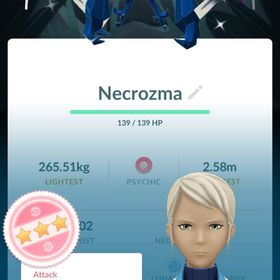 ❗️ミニアカウント❗️背景付き色違いネクロズマ💯 | ポケモンGOのアカウントデータ、RMTの販売・買取一覧