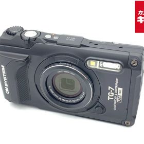 【中古】 【美品】 OM SYSTEM Tough TG-7 BLK ブラック 【コンパクトデジタルカメラ】