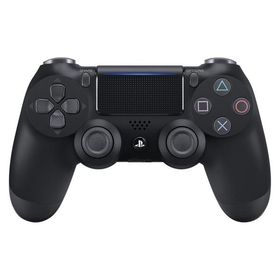 【純正品】ワイヤレスコントローラー (DUALSHOCK 4) ジェット・ブラック (CUH-ZCT2J) [video game]