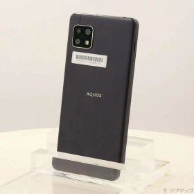 【中古】SHARP(シャープ) AQUOS sense5G ジャパネット版 64GB ブラック SHWHY2 Y!mobile SIMフリー 〔ネットワーク利用制限▲〕 【247-ud】