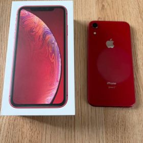 iPhone XR 64GB レッド ケース付き