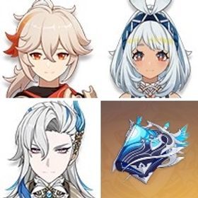 即対応|ムアラニ+楓原万葉+風鷹剣+久遠流転の大典+夢見月瑞希+刻晴+ヌヴィレット1凸|引退垢 | 原神のアカウントデータ、RMTの販売・買取一覧