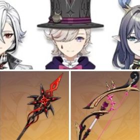 和璞鳶+刻晴+赤月のシルエット+リネ+夢見月瑞希+ディルック+狼の末路+ラウマ+始まりの大魔術+アル | 原神のアカウントデータ、RMTの販売・買取一覧