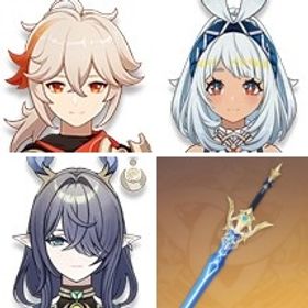 ムアラニ4凸+天空の傲+ディルック1凸+ジン+蒼古なる自由への誓い+ラウマ+楓原万葉+モナ1凸 | 原神のアカウントデータ、RMTの販売・買取一覧