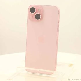 〔中古品〕 iPhone15 128GB ピンク MTMJ3J／A SIMフリー【198】