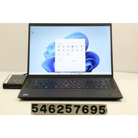 ノートパソコン Lenovo ThinkPad P1 Gen4 Core i7 11800H 2.3GHz/32GB/512GB(SSD)/16W/WQXGA(2560x1600)/Win11/NVIDIA RTXA2000