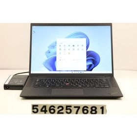 ノートパソコン Lenovo ThinkPad P1 Gen4 Core i7 11800H 2.3GHz/32GB/512GB(SSD)/16W/WQXGA(2560x1600)/Win11/NVIDIA RTXA2000