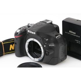 【全額返金保証】良品｜ニコン D5200 ボディ （センサー清掃済み） CA01-M5126-3U5A