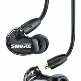 SHURE SE215-K-A 高遮音性 イヤホン/トランスルーセントブラック イヤフォン イヤーバッズ【送料無料】