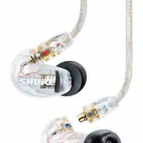 SHURE SE215-CL-A 高遮音性 イヤホン/クリア イヤフォン イヤーバッズ【送料無料】