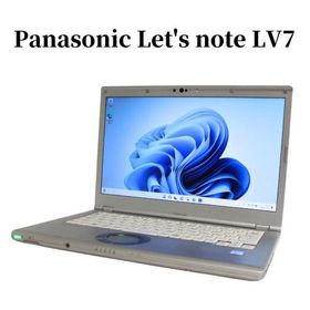 Panasonic Let's note LV7 CF-LV7RDCVS レッツノート Core i5 メモリ8GB SSD256GB 14型 Windows11 WPS Office付き 中古パソコン ノートパソコン 90日保証