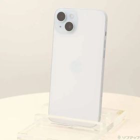 〔中古品〕 iPhone15 Plus 256GB ブルー MU0N3J／A SIMフリー【349】