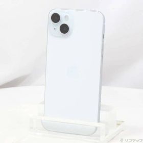 〔中古品〕 iPhone15 Plus 256GB ブルー MU0N3J／A SIMフリー【368】