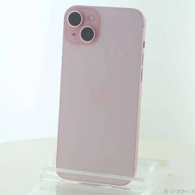〔中古品〕 iPhone15 Plus 512GB ピンク MU0U3J／A SIMフリー【198】
