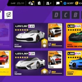 6万トークン230台所有引退アカウント | アスファルトLegends Uniteのアカウントデータ、RMTの販売・買取一覧