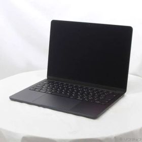 〔中古品〕 MacBook Air 13.6-inch Mid-2022 MLY33J／A Apple M2 8コアCPU_8コアGPU 8GB SSD256GB ミッドナイト 〔14.7 Sonoma〕【258】