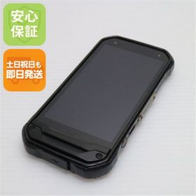 キョウセラ(京セラ)のau TORQUE G03 ブラック 白ロム M888(スマートフォン本体)