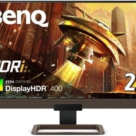 27インチ ゲーミングモニター EX2780Q (メタリックグレー＆ブラウン) [EX2780Q] PCハード