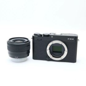 【中古】 《美品》 FUJIFILM X-E4 XC15-45mmレンズキット ブラック [ デジタルカメラ ]