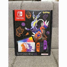 ニンテンドースイッチ(Nintendo Switch)のNintendo Switch 有機ELモデル スカーレット・バイオレットエディ(家庭用ゲーム機本体)