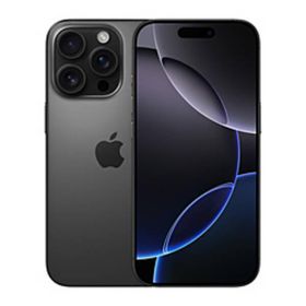 〔中古〕Apple(アップル) iPhone16 Pro 128GB ブラックチタニウム MYMV3J／A SIMフリー〔258-ud〕