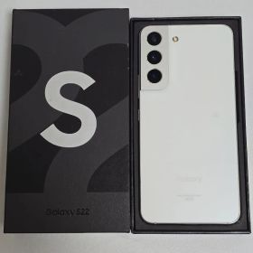 新品同様 Galaxy S22 SIMフリー 判定○ ファントムホワイト