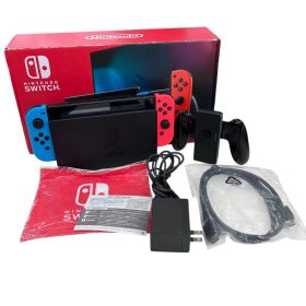 186000 動作確認済み Switch HAC－001 ネオンレッド ネオンブルー