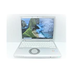 中古 モバイルノートパソコン Panasonic Let'sNote CF-SZ6RDYVS Corei5-7300U/8GB-MEM/256GB-SSD/12.1インチ/Windows10Pro/WPS-Office/バッテリー爪折れ