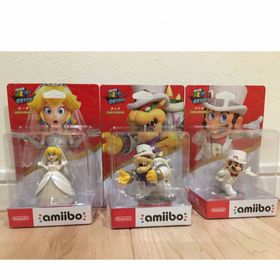 新品 amiibo ピーチ クッパ マリオ 3種ウェディングスタイル (その他)