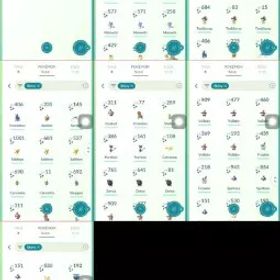 #2082 LV 63 チームなし ( 54 色違い) PTCログイン 3.6m 星の砂