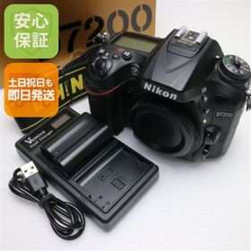 ニコン(Nikon)の超美品 D7200 ボディ ブラック M444(デジタル一眼)